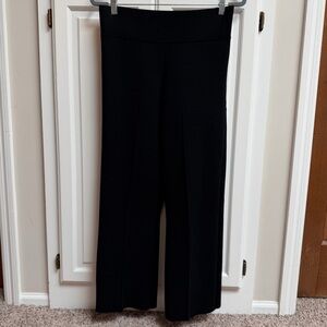 J. Crew Delaney Kickout Sweater Pants in Black Size Large